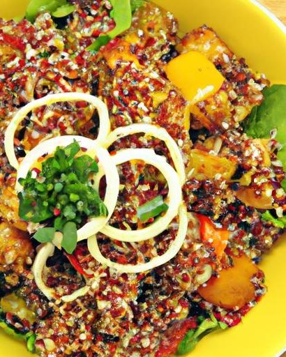 Fiery Tempeh & Quinoa Bowl: A Nutritious Flavor Boost
