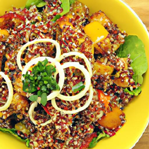 Fiery Tempeh & Quinoa Bowl: A Nutritious Flavor Boost