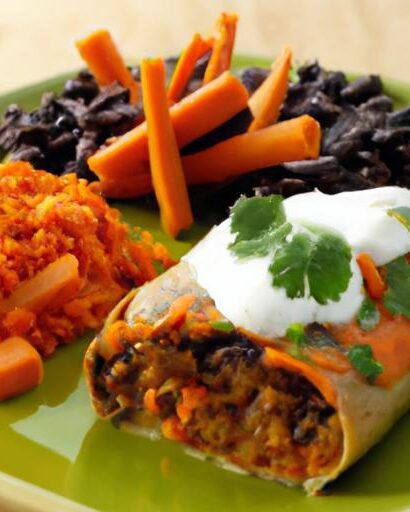 Hearty Sweet Potato & Black Bean Enchiladas: A Flavor Fiesta