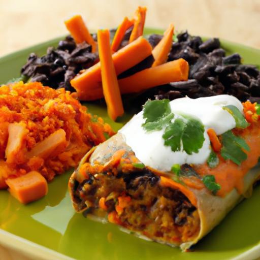 Hearty Sweet Potato & Black Bean Enchiladas: A Flavor Fiesta