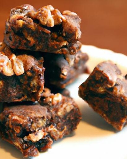 Deliciously Nutty: Raw Brownie Bites with Walnuts Recipe