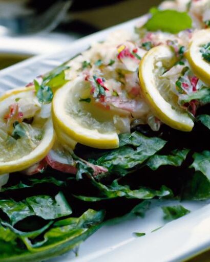 Refreshing Delights: The Art of Crafting Mint Salad Magic