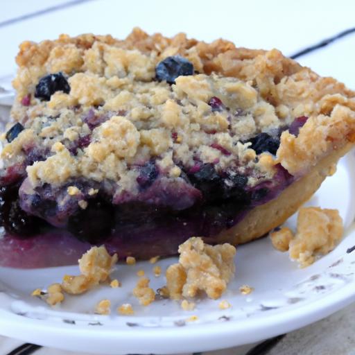 The Irresistible Charm of Classic Blueberry Crumble Pie