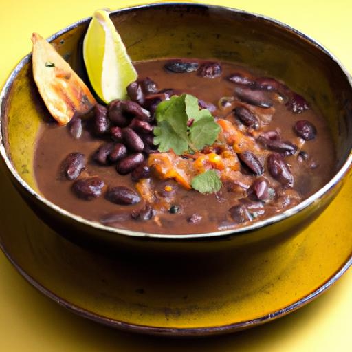 Fiery Comfort: A Flavorful Dive into Spicy Black Bean Soup
