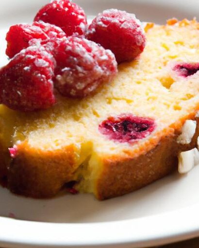 Zesty Lemon Raspberry Cake: A Burst of Sweet and Tangy Flavor