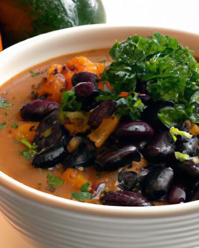 Fiery Comfort: A Flavorful Dive into Spicy Black Bean Soup