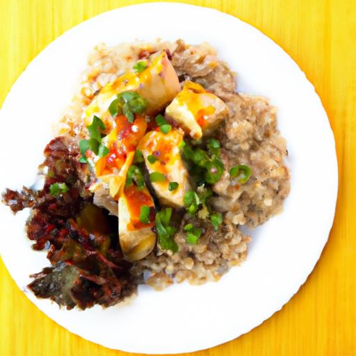 Fiery Tempeh & quinoa Bowl: A Nutritious Flavor Boost