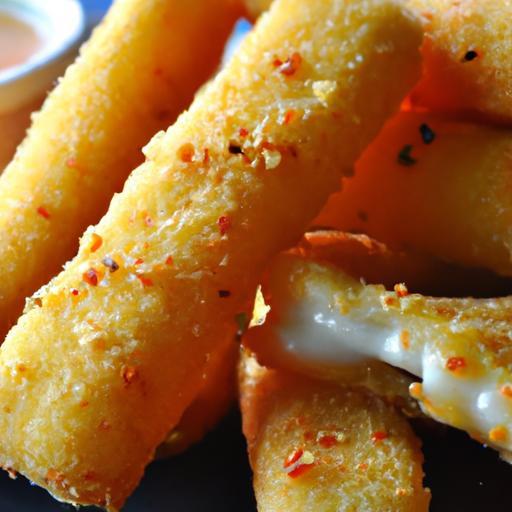 Golden Crispy Mozzarella Sticks: A Cheesy Delight Uncovered