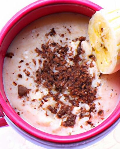 Boost Your Day: Chocolate Banana Protein Shake Power-Up