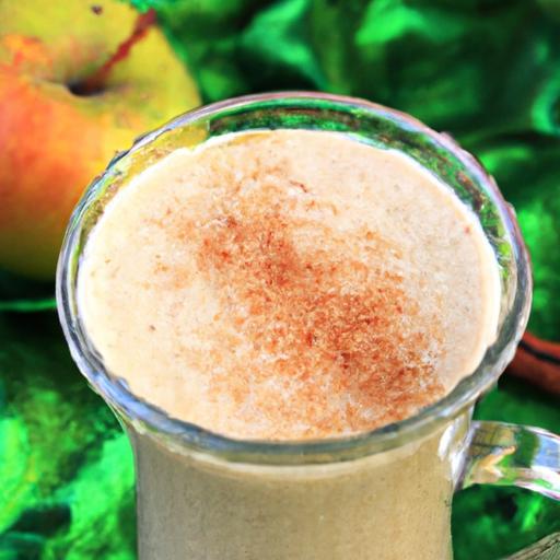 Awaken Your Senses with a Zesty Apple Cinnamon Smoothie