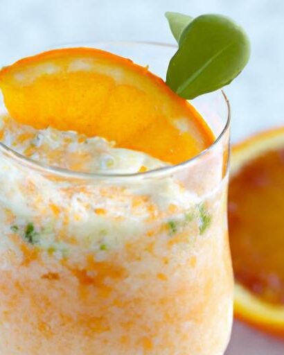 Refreshing Orange Creamsicle Smoothie: A Citrus Delight