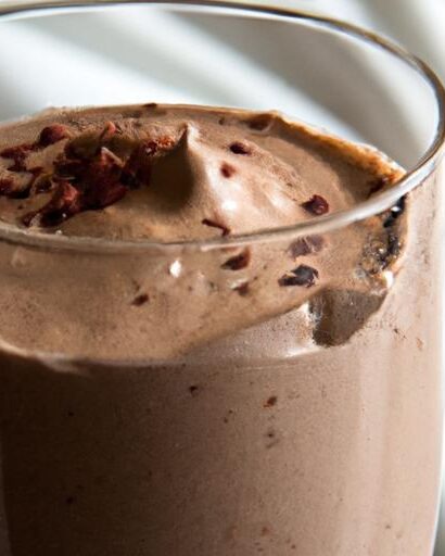 Decadent Chocolate Smoothie Recipe: Creamy Bliss in a Glass