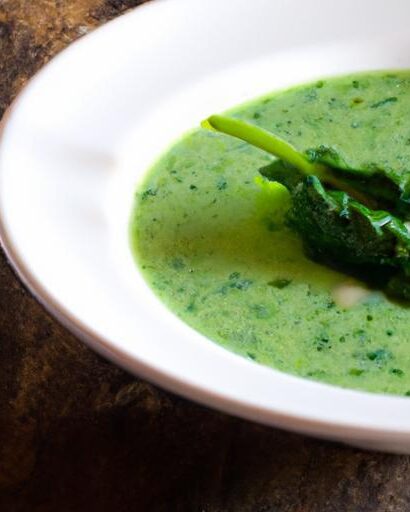 Green Goodness: Exploring the Wonders of Spinach Soup