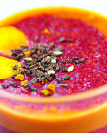 Energize Your Day: The Vibrant Beet and Orange Smoothie