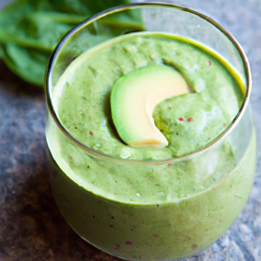 Green Power Boost: The Ultimate Avocado Spinach Smoothie