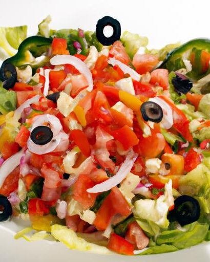 Fresh Flavors: Discover the Zesty World of Mexican Salad