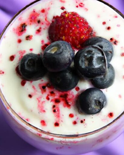 Sip the Sweetness: Discover the Vanilla Berry Smoothie Delight