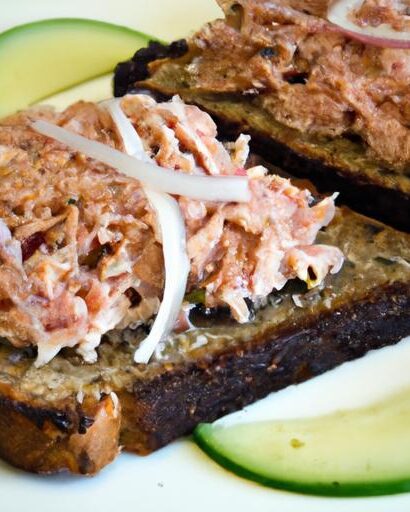 Power-Packed Tuna on Whole Grain Toast: A Nutritious Boost