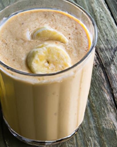 Power Up with a Peanut Butter Banana Protein Shake Boost