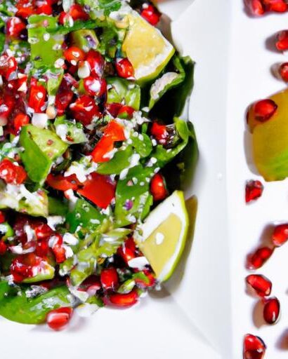 Pomegranate Salad: A Vibrant Twist to Fresh, Healthy Eats