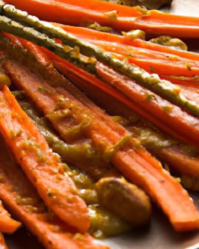 Nutty Delight: Tahini & Sesame Roasted Carrots Recipe