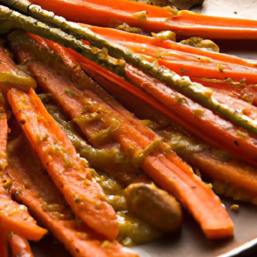 Nutty Delight: Tahini & Sesame Roasted Carrots Recipe