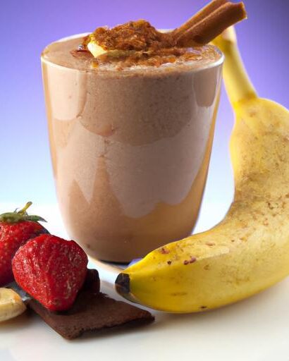 Power Up Your Day: The Ultimate Chocolate Banana Shake