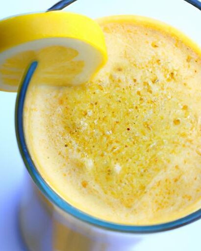 Revitalize Your Body with a Zesty Lemon Ginger Detox Smoothie
