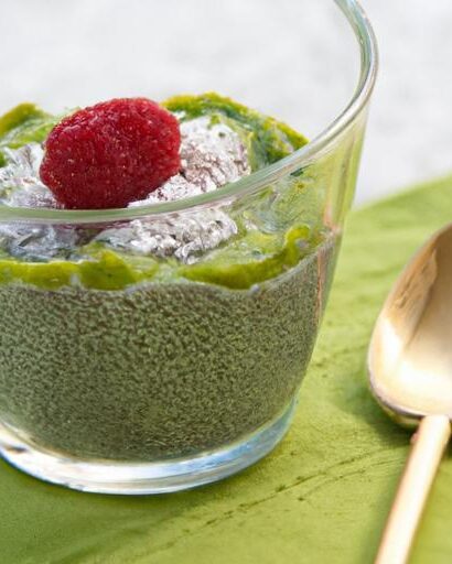 Energize Your Mornings with Creamy Matcha Chia Pudding