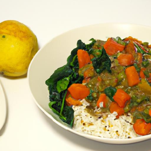 Hearty Lentil & Spinach Coconut Curry: A Flavorful Delight