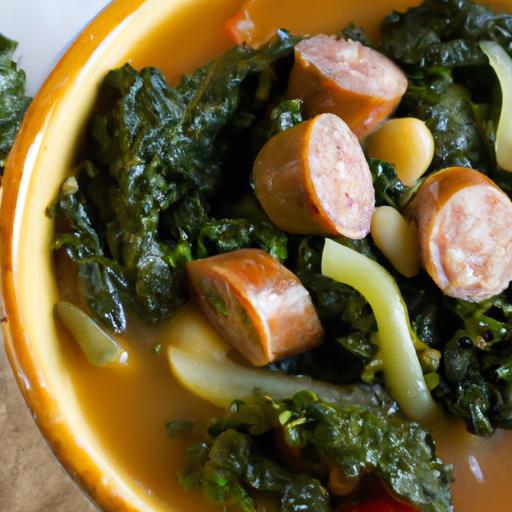 Hearty ​Sausage, Kale &‌ White Bean Soup: A comfort Classic