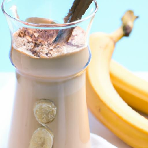 Energize Mornings with a Creamy Mocha banana Smoothie