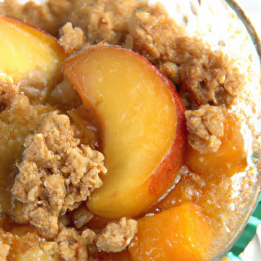 Perfect Peach Crisp Recipe: A sweet & Crunchy Delight