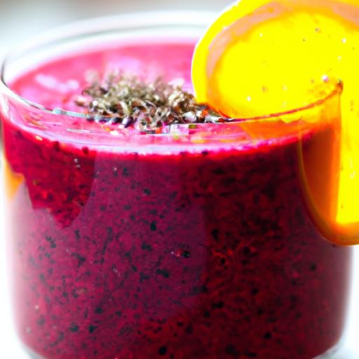 Energize Your Day: ⁤The Vibrant Beet ⁣and⁣ Orange Smoothie