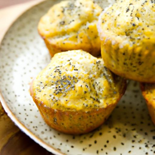 Zesty Lemon Poppy seed Muffins: A Bright Breakfast Treat