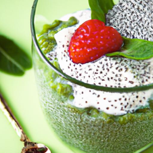 Energize Your Mornings with Creamy Matcha Chia Pudding