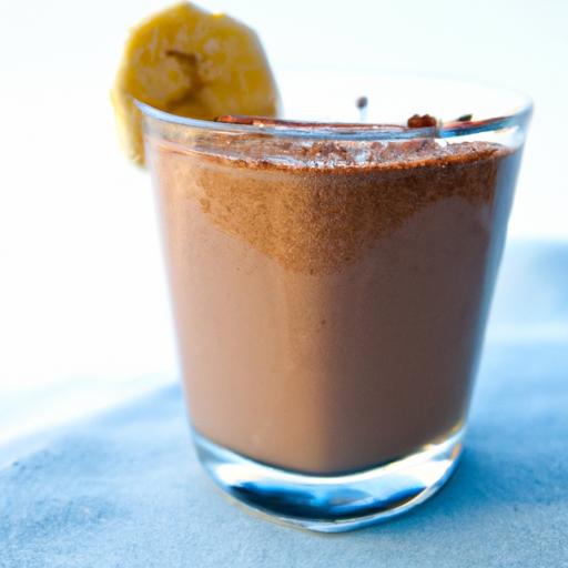 Energize Your Day: mocha Coffee banana smoothie Recipe