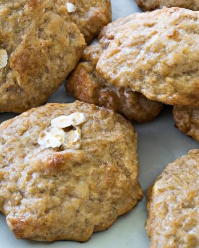 Wholesome Oat & Banana Biscuits: Nutritious Delight Bites
