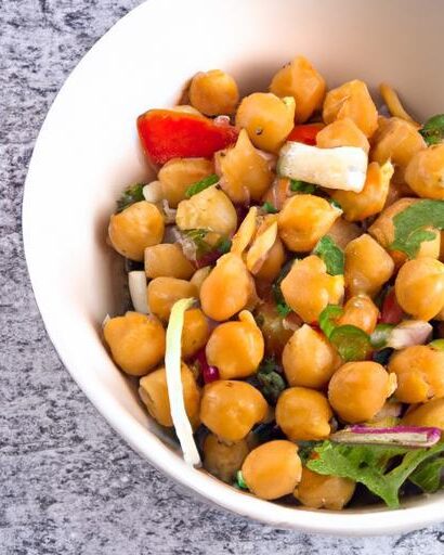 Chickpea Salad Secrets: A Flavorful Bowl of Health and Zest