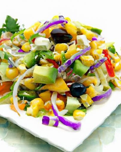 Zesty Mexican Salad: A Vibrant Twist on Fresh Flavors