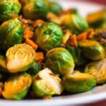 Golden Roasted Brussels Sprouts & Sweet Potatoes Delight