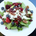 Crunchy Berries & Nuts: Elevate Salad with Feta Bliss
