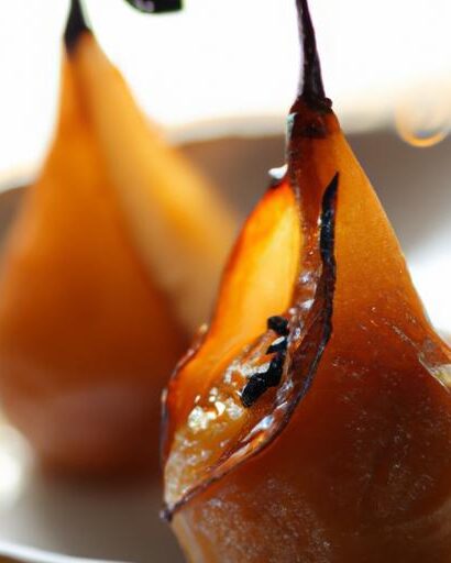 Roasted Pears: A Sweet Twist on a Classic Delight