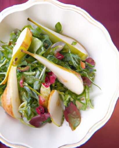 Fresh & Flavorful: The Ultimate Arugula Pear Salad Guide
