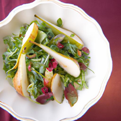 Fresh & Flavorful: The Ultimate Arugula Pear Salad Guide