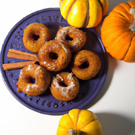 Spice Up Fall: Irresistible Pumpkin Baked Cake Donuts