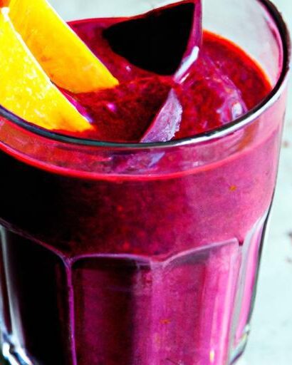 Boost Your Health with a Vibrant Beet and Orange Smoothie