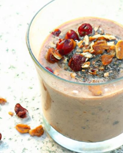 Boost Your Health: Chia & Almond Milk Smoothie Delight
