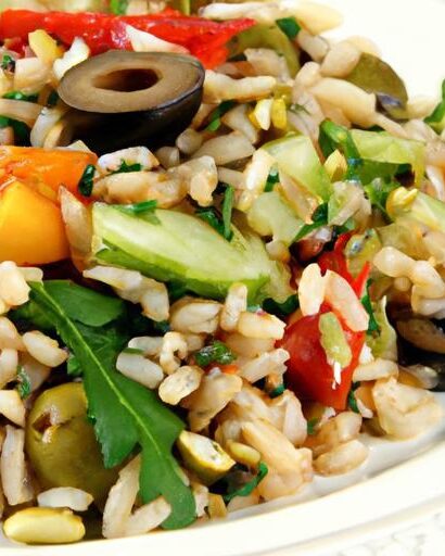 Mediterranean Farro Salad: A Wholesome Flavor Journey