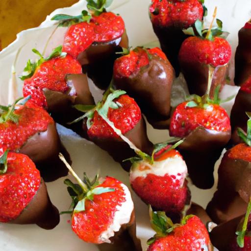 Decadent Dark Chocolate Covered Strawberries: A Sweet Delight